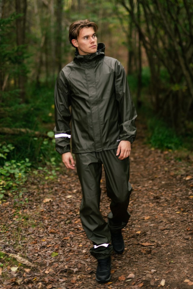 Børgefjell regnbukse Green Unisex - 1
