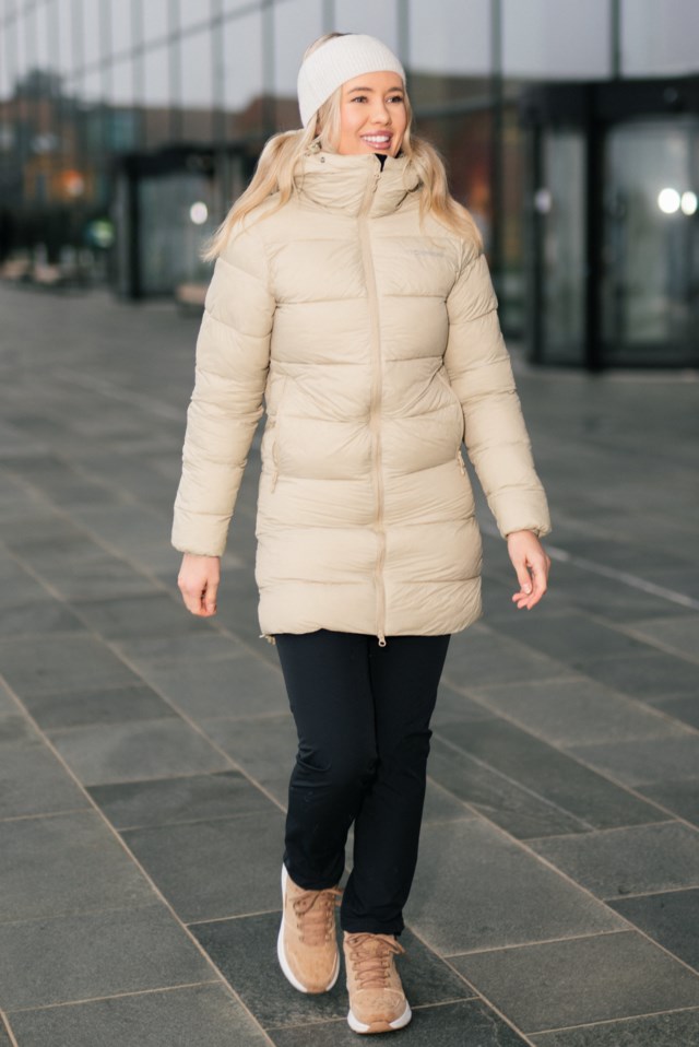 Frostli vattert parkas Beige Dame - 1