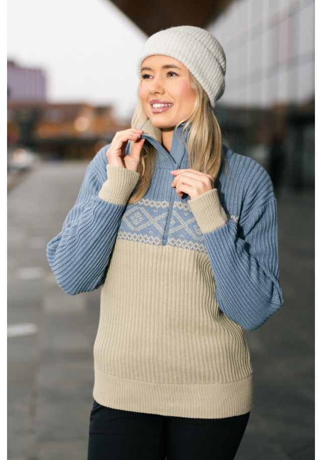 stormberg Voss Half Zip strikkegenser dame
