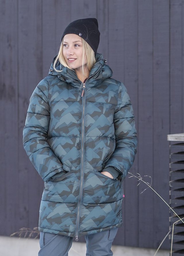 Lomen vattert parkas Urban chic - 1