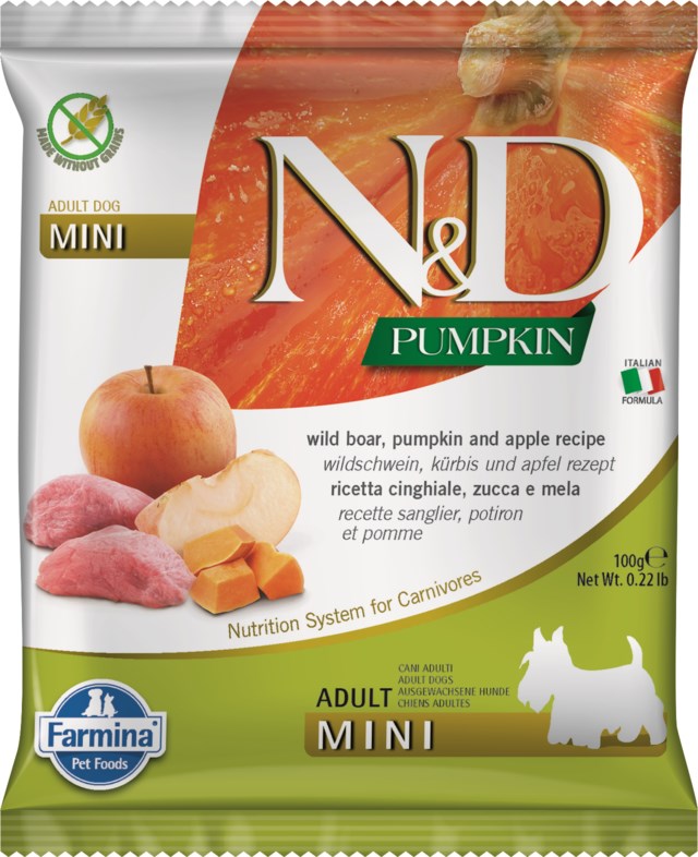 Farmina Pumpkin boar & apple adult mini 100g No color - 1