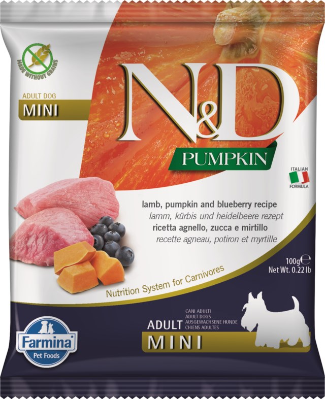 Farmina Pumpkin lamb & blueberry adult mini 100g No color - 1