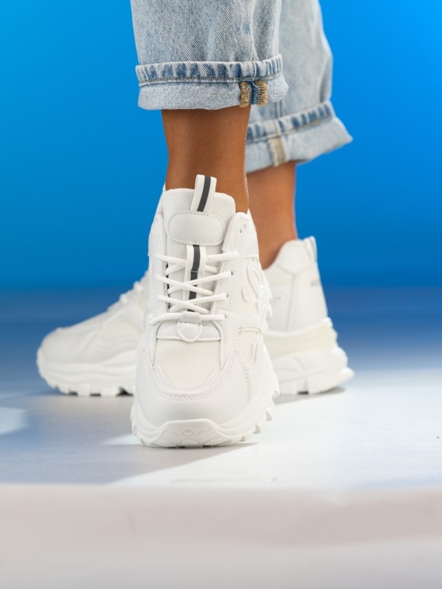 Noodles Cuddy sneaker Triple white - 1