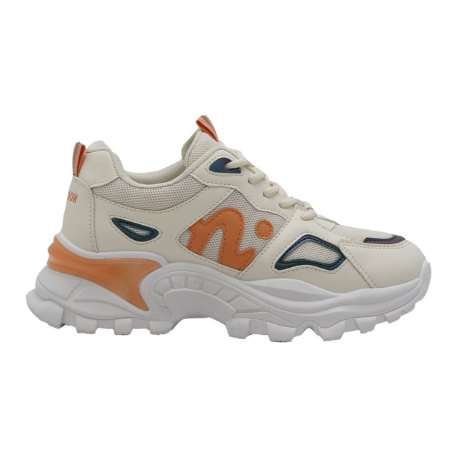 Noodles Cuddy sneaker Beige mix - 1