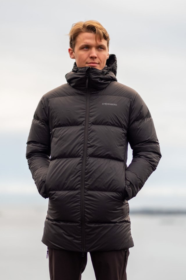 Hyfjell dunparkas Black Herre - 1