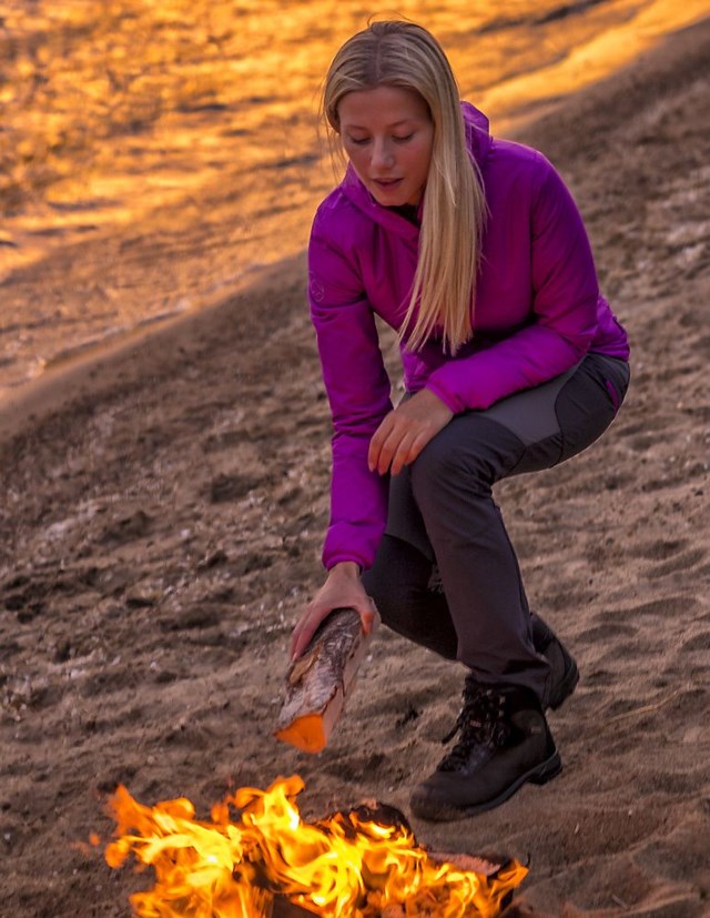 Ovrisfjell lett vattert jakke Pink Dame - 1
