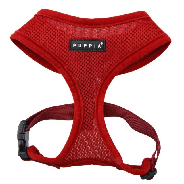 Puppia soft sele A stor Rød - 1