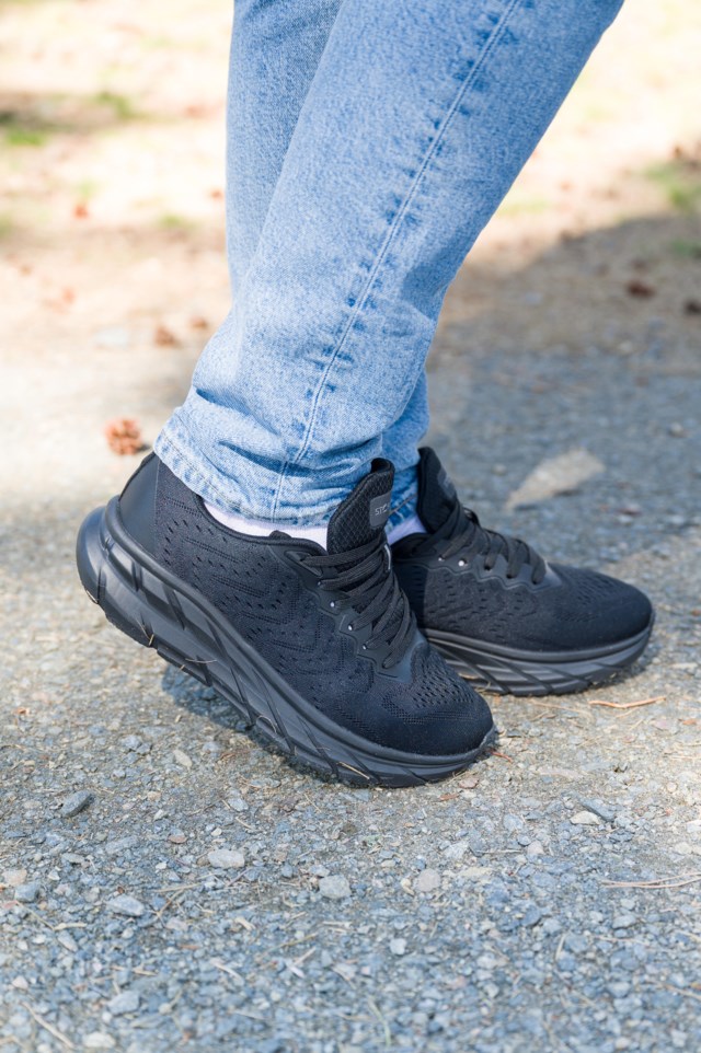 Lofthus joggesko Black-black - 1