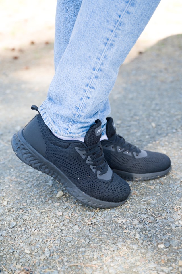 Alna joggesko black/black sole - 1