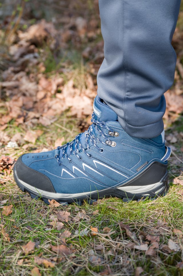 Heimre vanntett fjellsko Navy/Limestone - 1