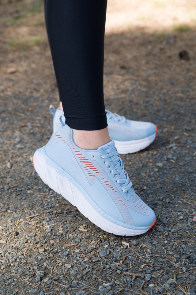 Solli joggesko Lt.Blue/Coral - 1