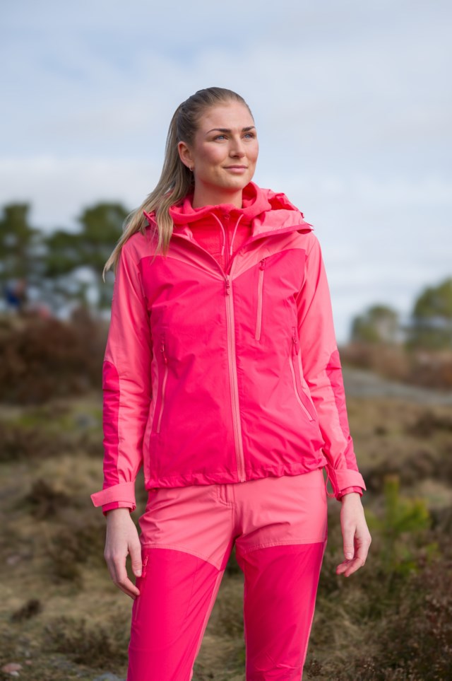 Skauen resirkulert turjakke Pink Dame - 1