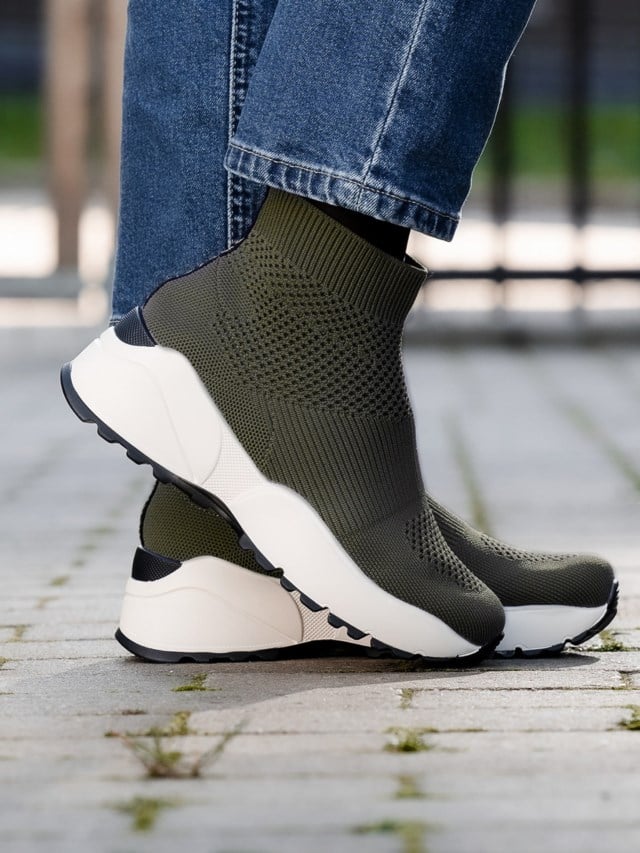 Cassette sneaker Green Dame - 1