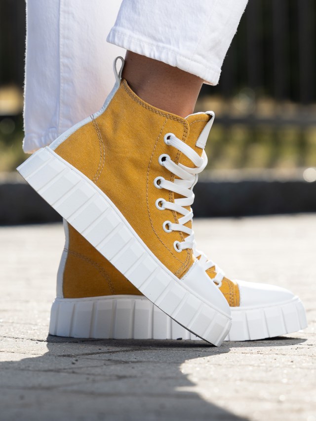 Lunita sneaker Yellow Dame - 1