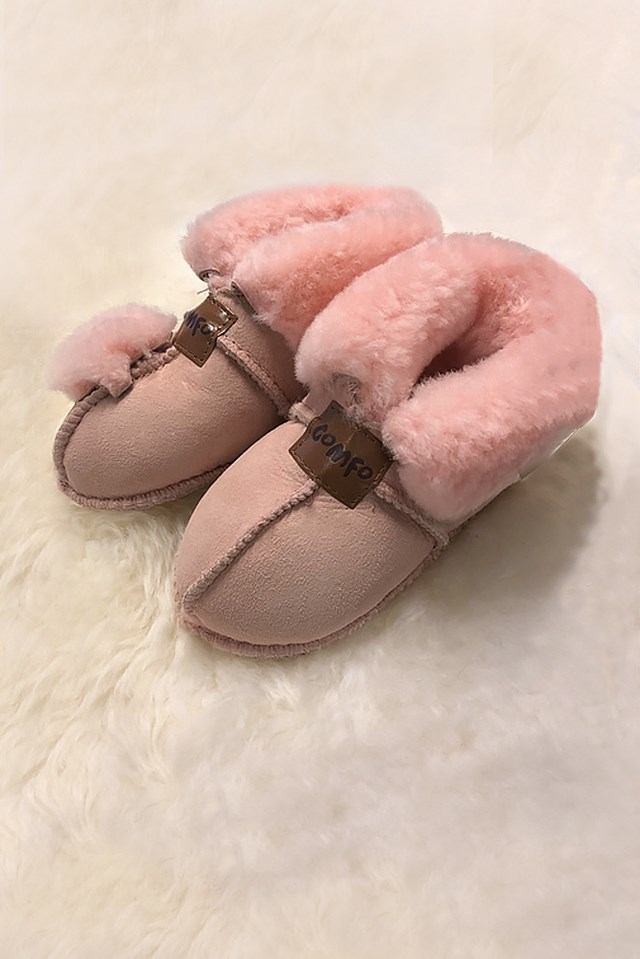 Ulvik hyttetøffel barn Pink Barn - 1