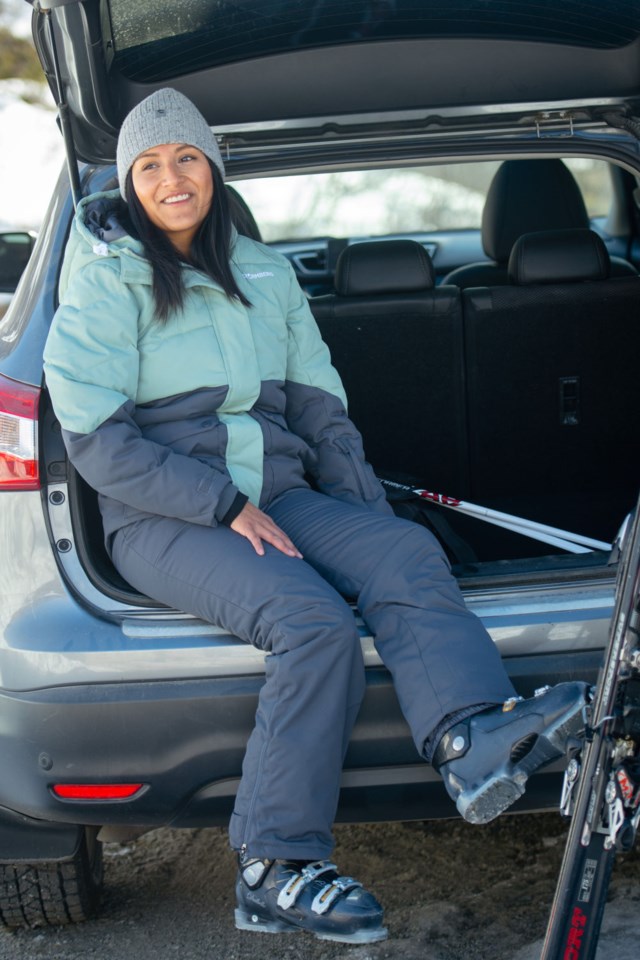 Hallingdal vinterjakke Grey|Green Dame - 1