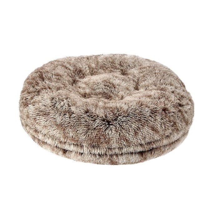 Seng Fluffy Memory rund L Beige - 1