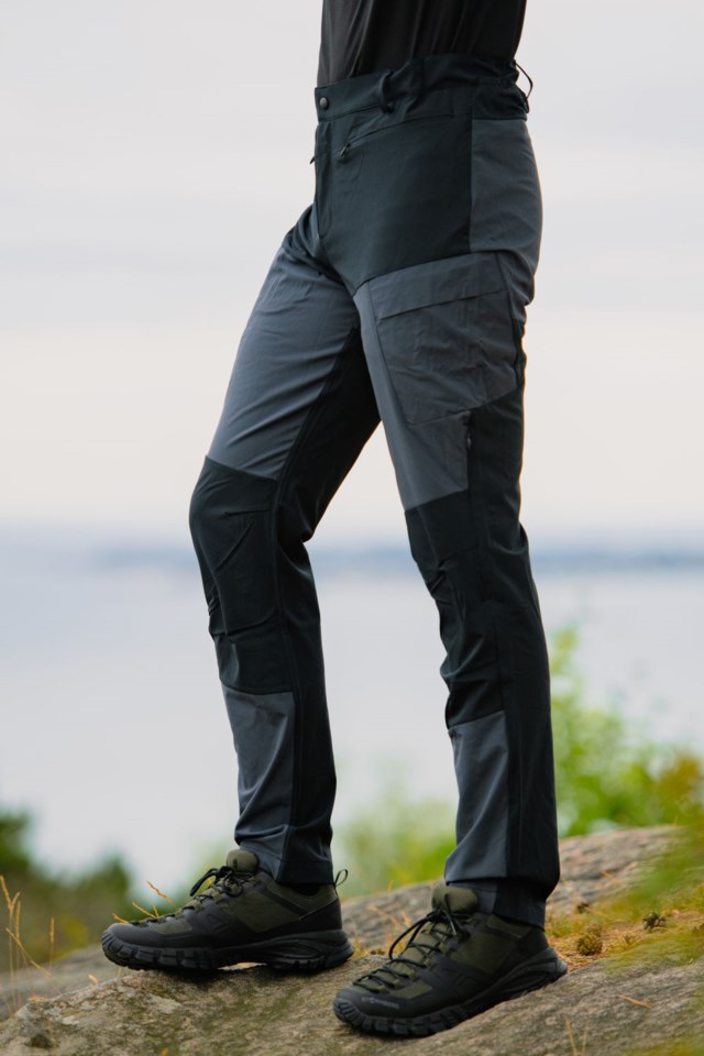 Fjellblikk resirkulert turbukse Jet Black/ Ebony/ North Sea - 1
