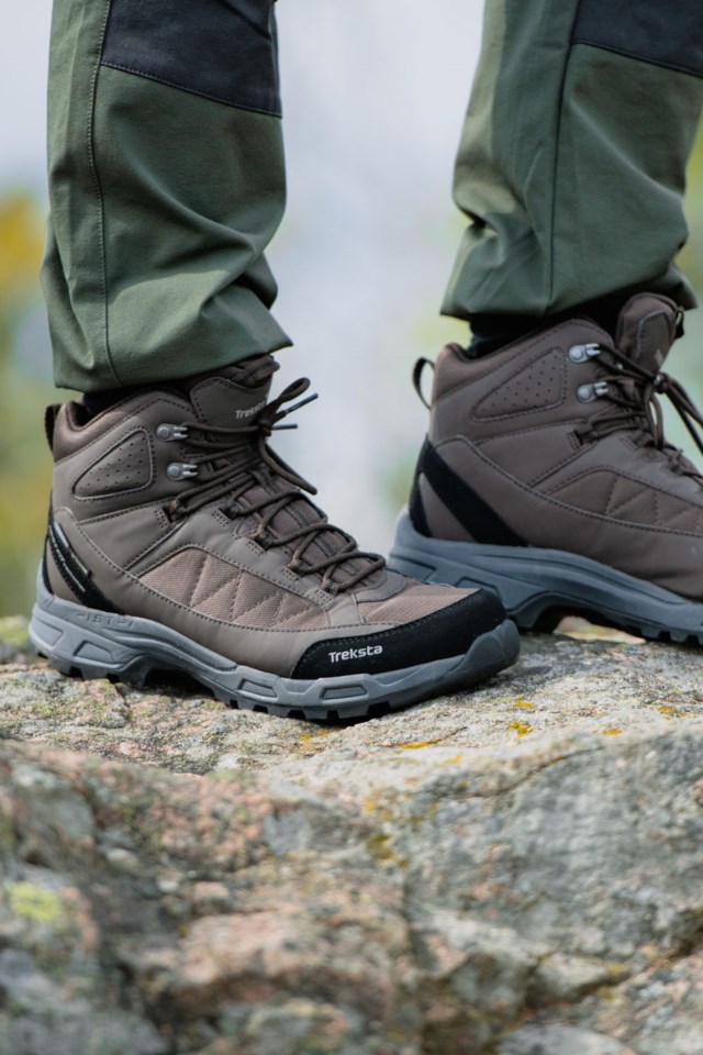 Treksta Dovre Mid GoreTex tursko Sudan Brown - 1