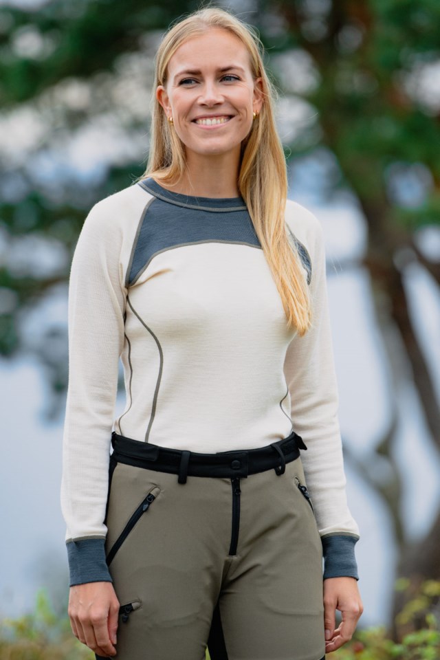 Ullensvang ulltrøye White Dame - 1