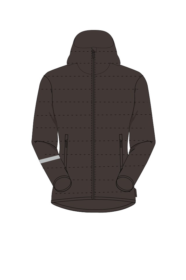 Isvard vinterjakke barn 1-7 Brown Barn - 1