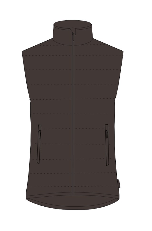 Isvard vattert vest herre Brown Herre - 1