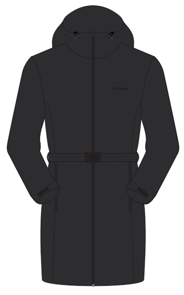 Oppheim vattert parkas Black Dame - 1