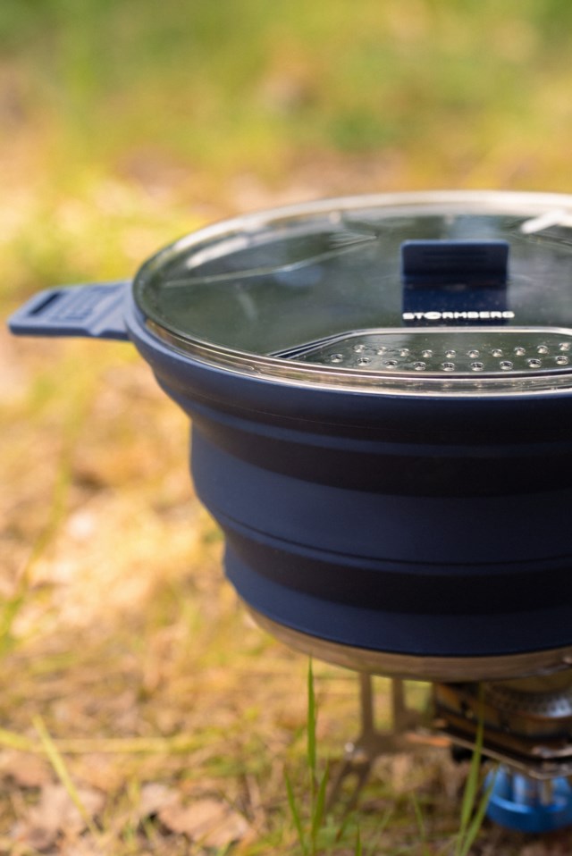 Nupen sammenleggbar kjele 2,5 L Blue Turutstyr - 1