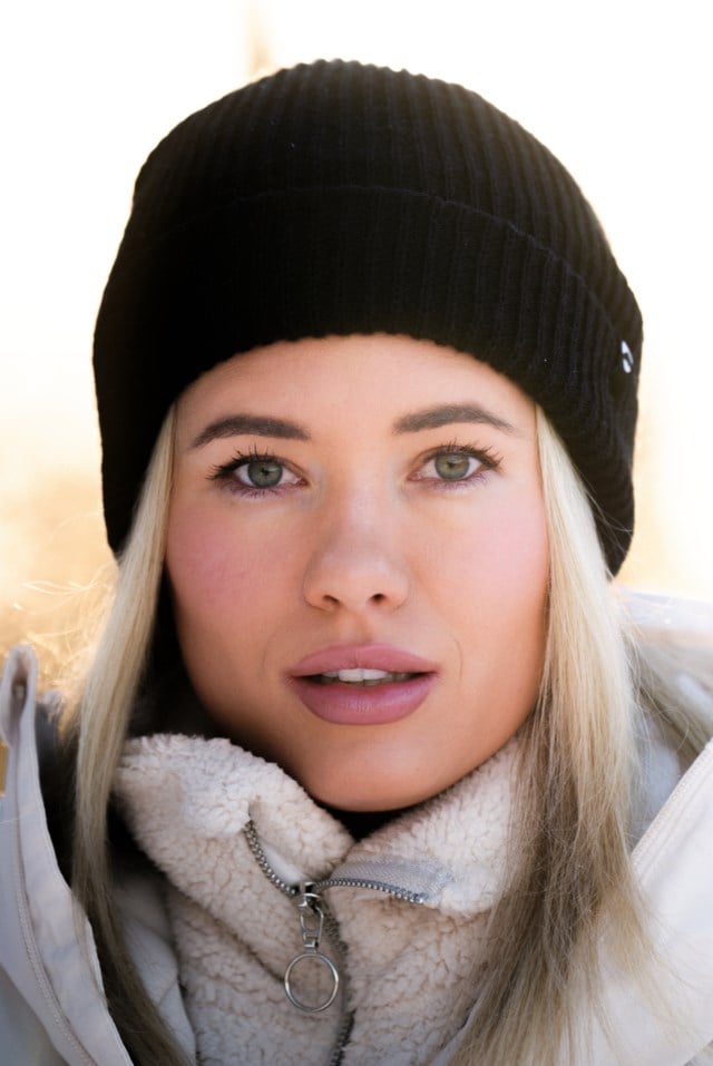 Voss Thinsulate strikkelue Black Unisex - 1