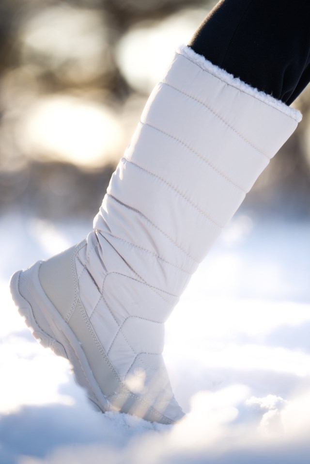 Grefsen vanntett høy vinterstøvel Beige Dame - 1