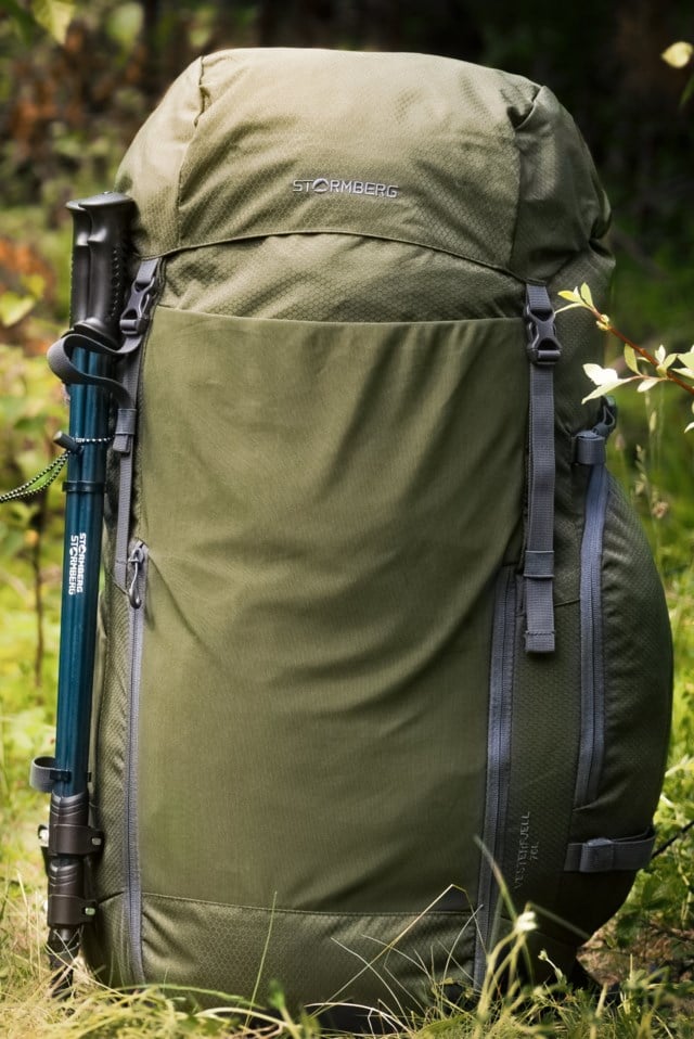 Vesterfjell tursekk 75 L Green Turutstyr - 1