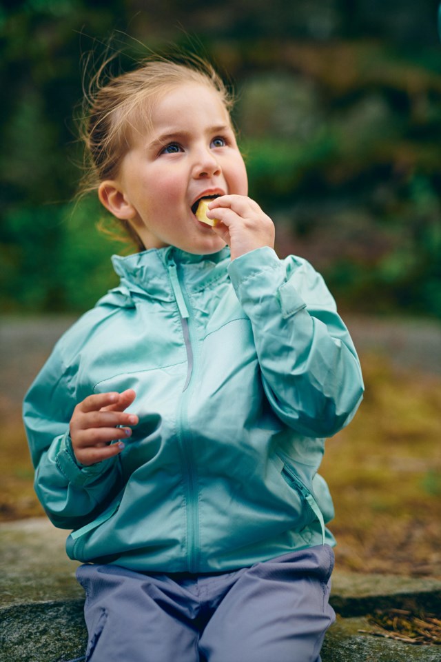 Vindheia jakke barn 1-7 Turquoise Barn - 1