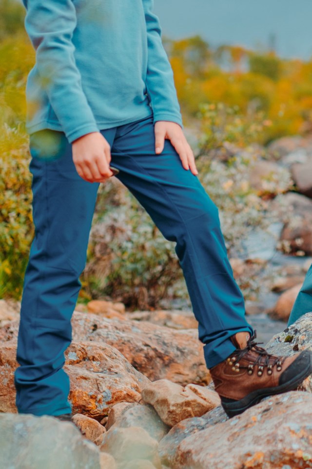 Nordmarka resirkulert bukse barn 8-14 Blue Barn - 1