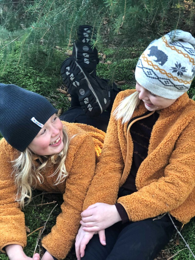 Ljoshei fleecejakke barn 1-7 Yellow Barn - 1