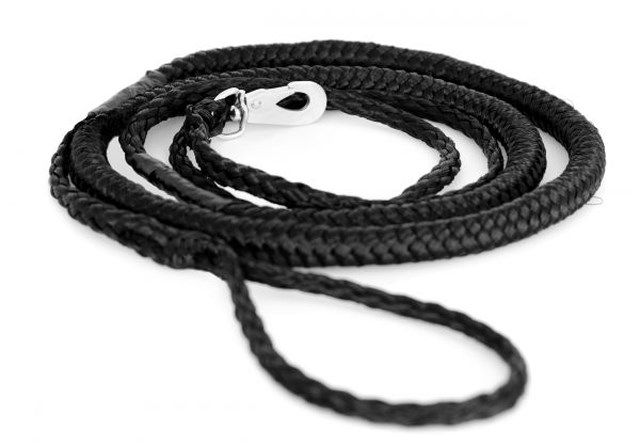 Trekkline Elastisk 2,5m Svart - 1