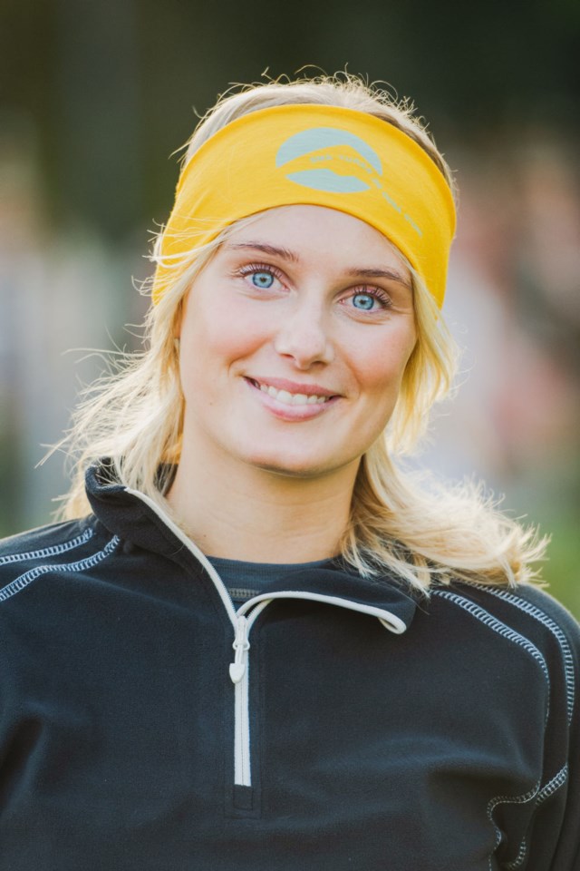 Lier resirkulert pannebånd Yellow Unisex - 1