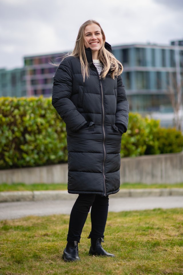 Grimsbu lang parkas Black Dame - 1