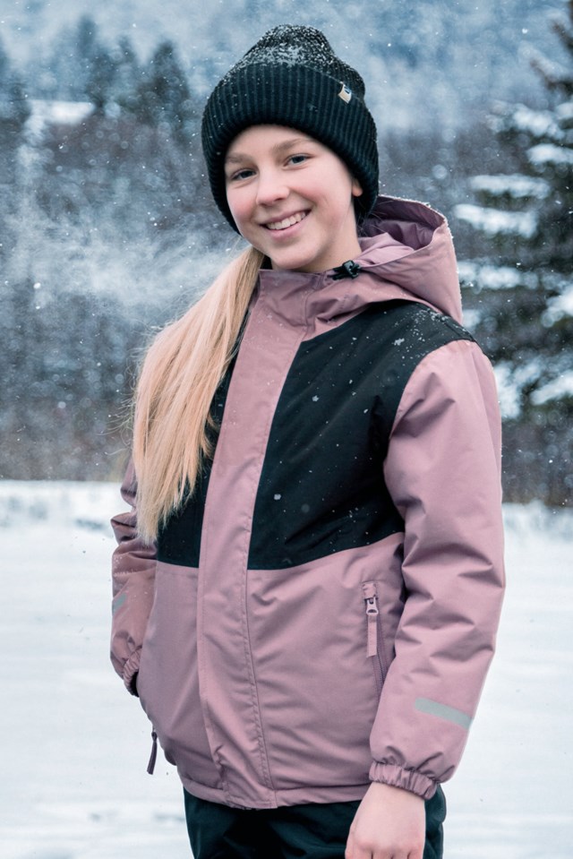 Nordbreen vanntett vinterjakke barn 8-14 Pink Barn - 1