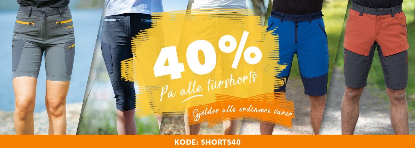 40% alle shorts
